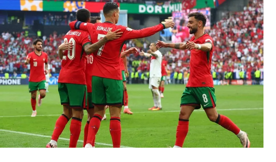 Portugal goleó a Turquía y clasificó a octavos de final de la Eurocopa 2024