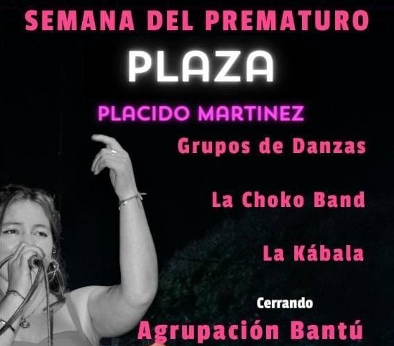 GOYA SE ADHIERE CON FESTIVAL A LA SEMANA DEL PREMATURO