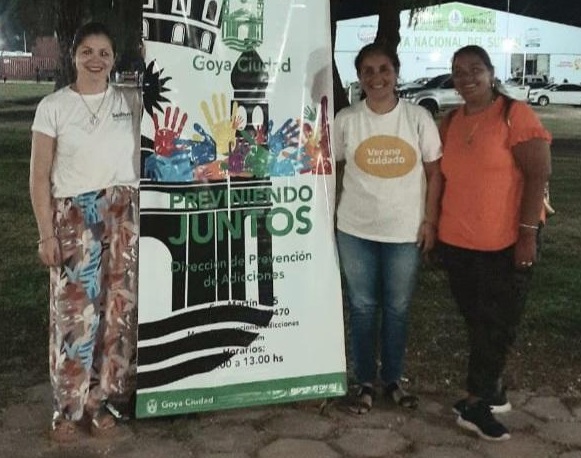 La Dirección de Prevención junto al DTC realizan campaña preventiva y de concientización sobre consumos problemáticos en el circuito de Costa Surubí.