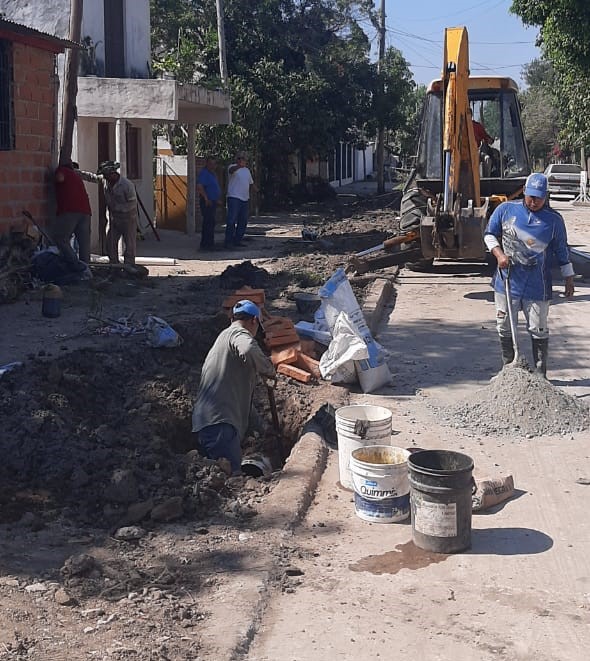 PRODEGO REALIZA PLUVIAL RAMAL TERCIARIO Y CONSTRUYE CAMARAS DE INSPECCION Y LIMPIEZA