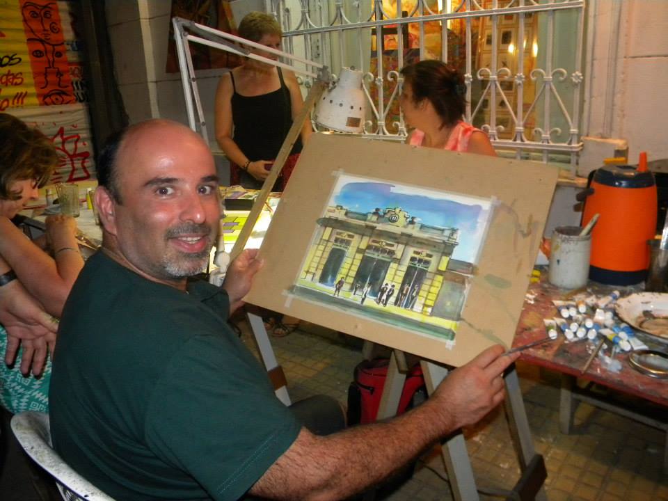 EL ARTISTA PLÁSTICO, JAVIER ACUÑA, NOS INVITA A CONOCER EL MUNDO A TRAVÉS DE SUS “VOCES EN ACUARELA”
