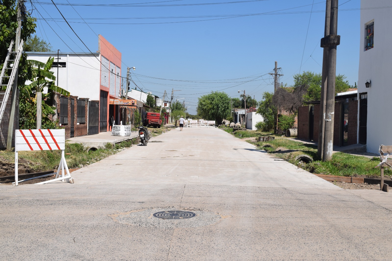 OBRAS PÚBLICAS FINALIZÓ LOS TRABAJOS DE CONSTRUCCIÓN EN HORMIGÓN ARMADO DE CALLES DEL PROGRAMA "MITA Y MITA"