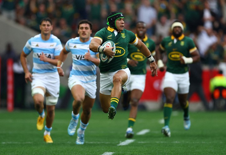 Los Pumas perdieron por la superioridad de Sudáfrica y la tarjetas