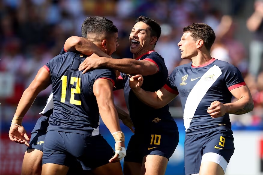 Los Pumas derrotaron a Japón, se clasificaron para los cuartos 