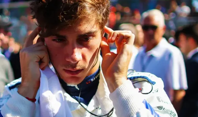 La discusión de Franco Colapinto con el equipo de Williams segundos antes del choque