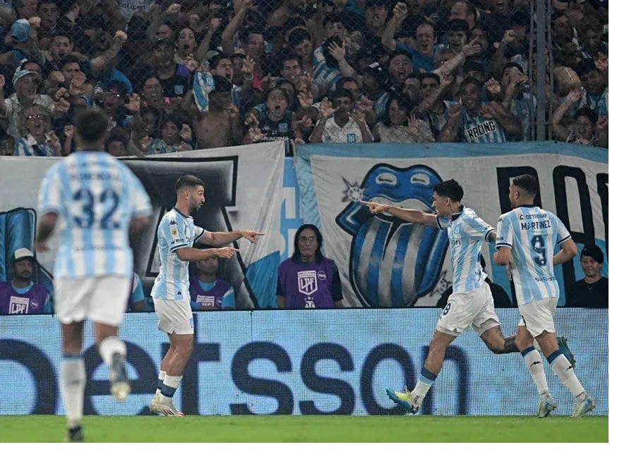 Racing le ganó con autoridad el clásico a Boca y escaló al segundo lugar de la Zona A