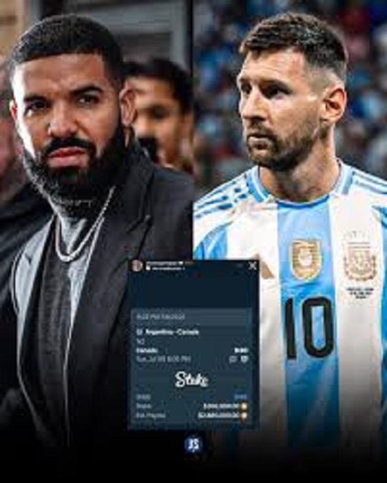   UN ARTISTA INTERNACIONAL APOSTÓ UNA IMPACTANTE CIFRA A QUE CANADÁ ELIMINARÁ A ARGENTINA DE LA COPA AMÉRICA Y TERMINÓ SIENDO BLANCO DE LAS BURLAS