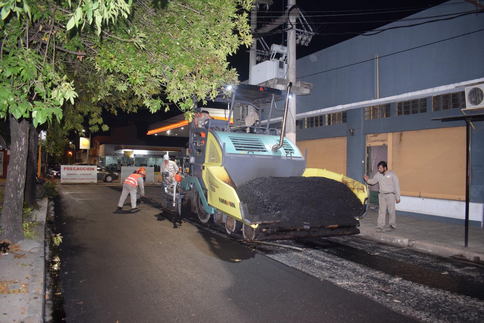 MUNICIPALIDAD DE GOYA CULMINA OBRAS DE REPAVIMENTACIÓN