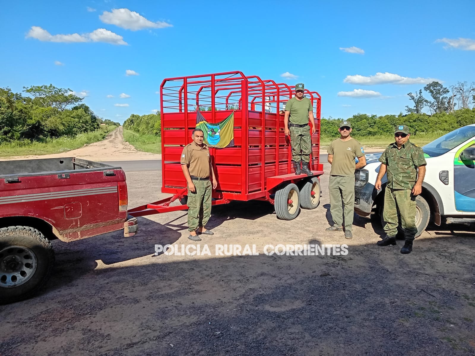 RÁPIDO ACCIONAR DEL PRIAR: RECUPERA ANIMALES ROBADOS EN PERUGORRÍA