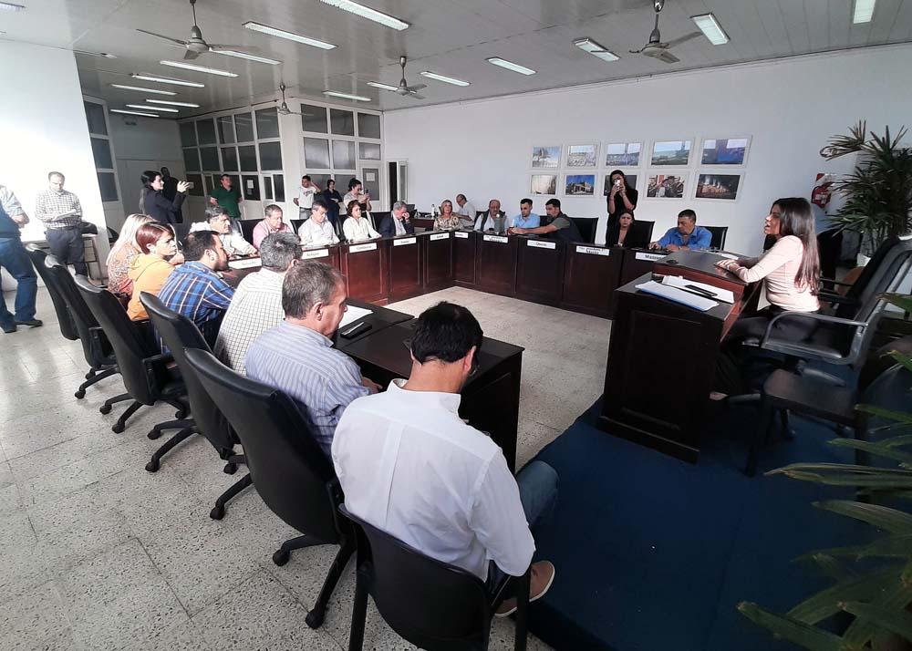Se concretó una reunión Ampliada de la Comisión de Transporte del HCD por el Estacionamiento Medido