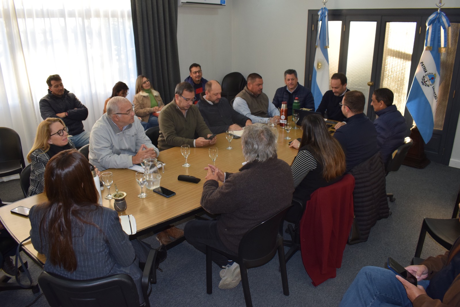 EL GABINETE MUNICIPAL SE REUNIÓ PARA EVALUAR LA FIESTA DEL SURUBÍ Y ANALIZAR LA AGENDA DE OBRAS