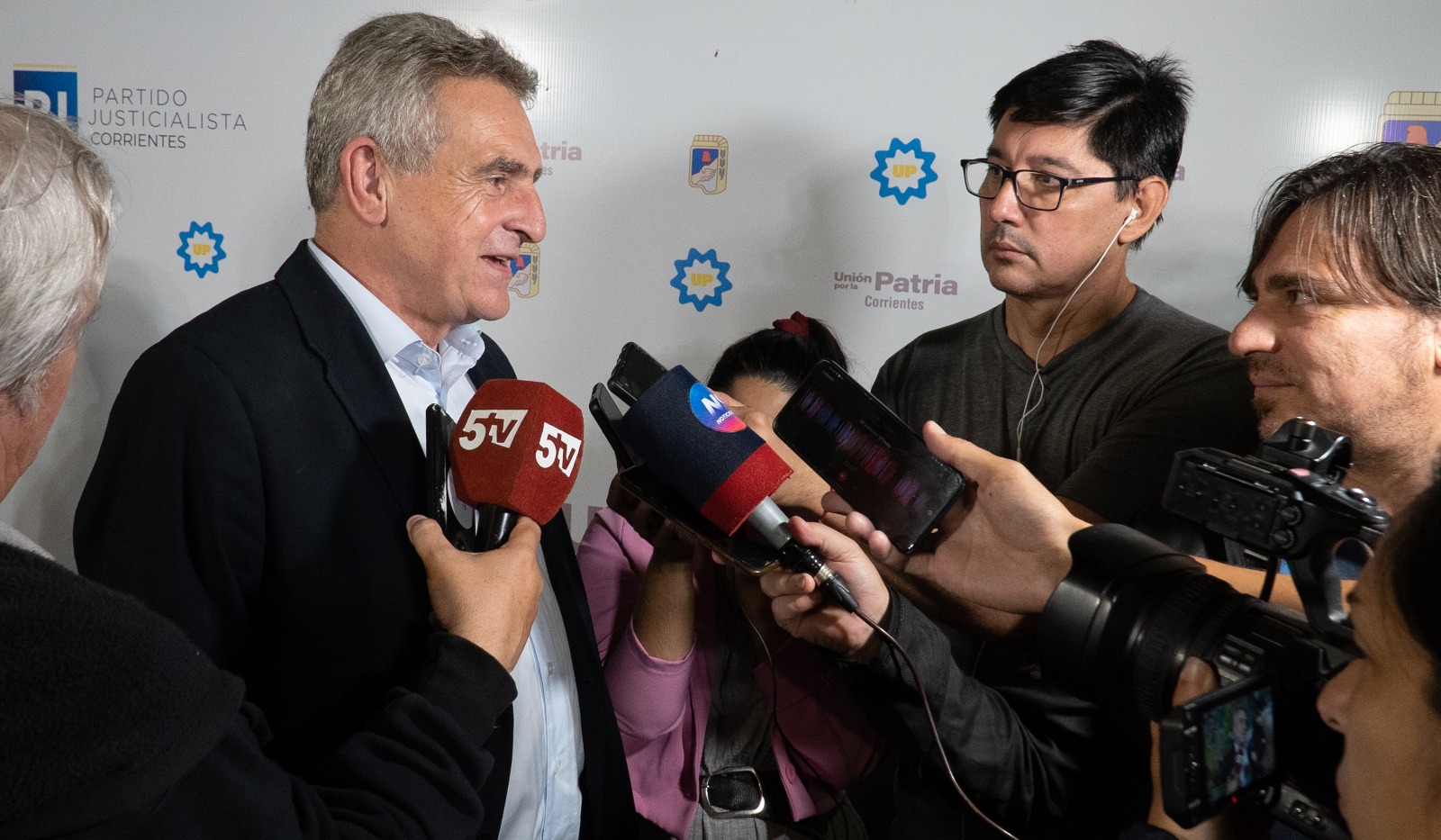 Rossi en Corrientes: "Vamos a hacer un gobierno de unidad nacional con los mejores"