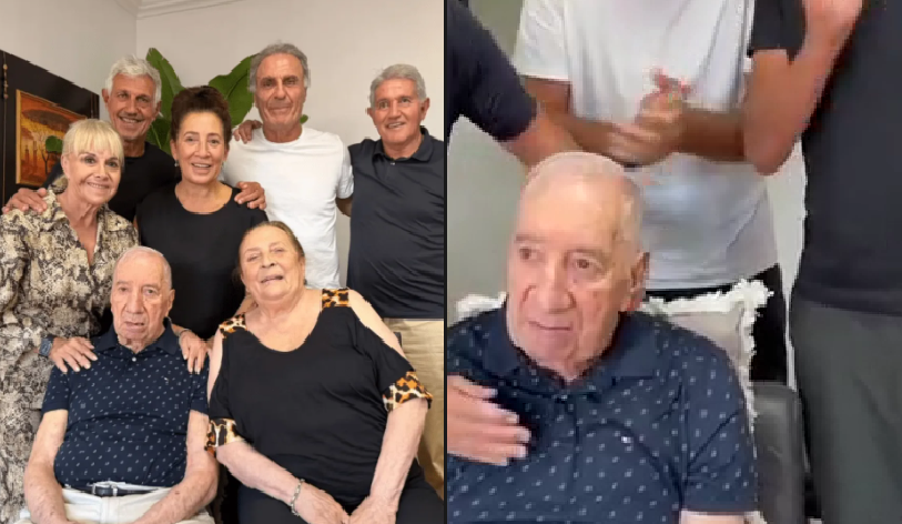 Carlos Bilardo cumplió 88 años: el festejo íntimo con Claudia Villafañe y los campeones del mundo
