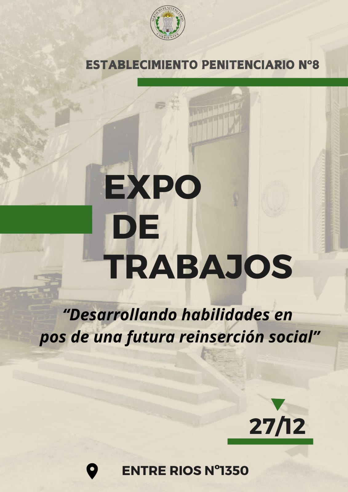 ESTABLECIMIENTO Nº8: EXPO TRABAJOS DE LOS INTERNOS DEL SERVICIO PENITENCIARIO