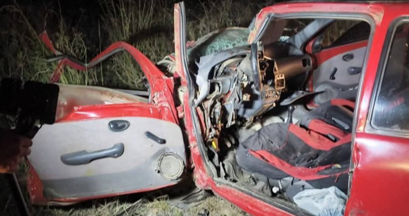 SAUCE: UN MUERTO Y UN HERIDO TRAS ACCIDENTE DE TRÁNSITO