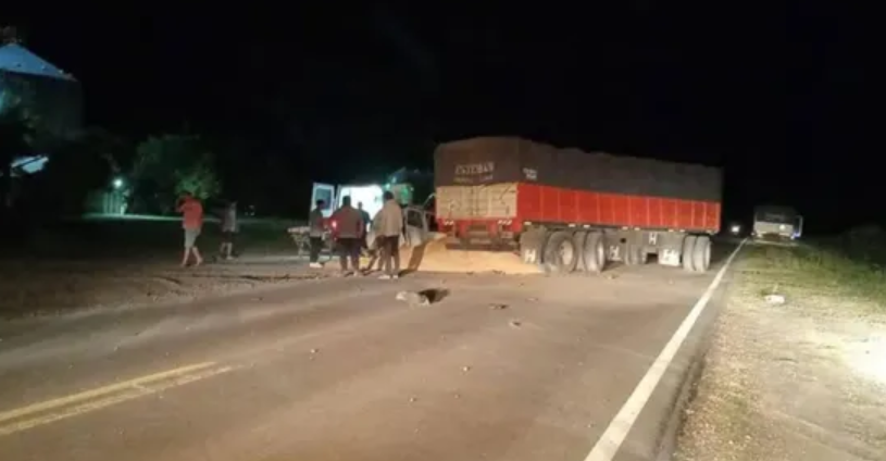 Trágico accidente en Entre Ríos: los cuatro integrantes de una familia murieron en choque frontal