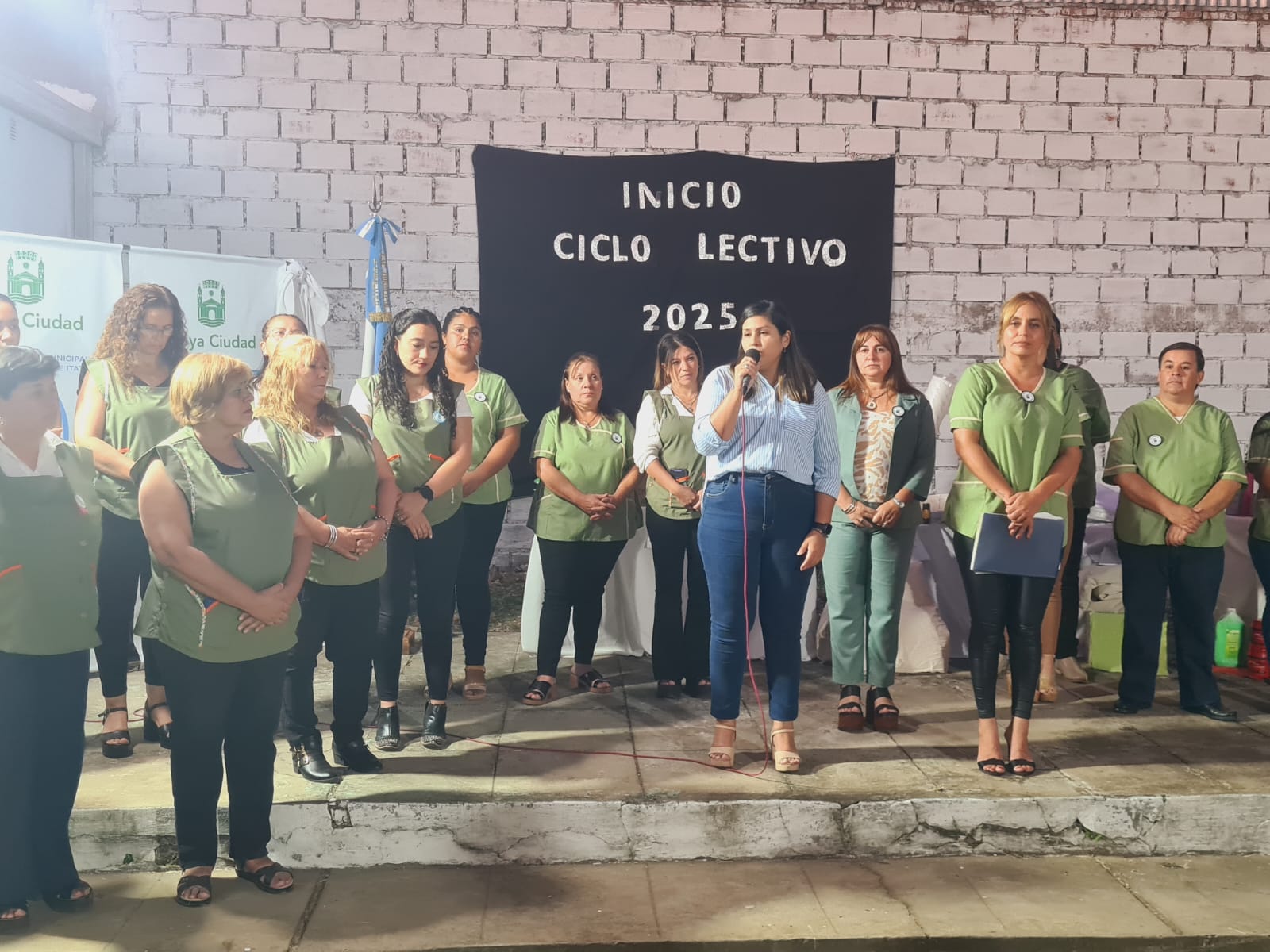 SONIA ESPINA: “ESTAMOS MUY CONTENTOS POR EL INICIO DEL NUEVO AÑO EDUCATIVO EN GOYA”