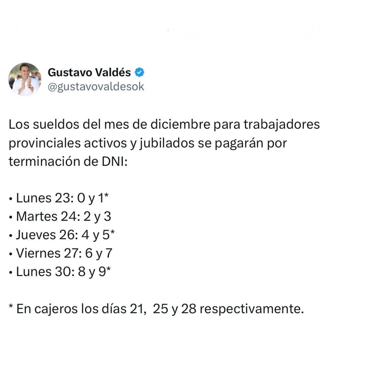 sueldos