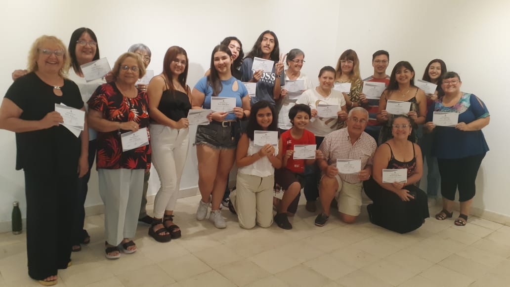 Taller de Canto Colectivo y Entrenamiento Auditivo: FINALIZACIÓN DE TALLER EN CASA DE LA CULTURA
