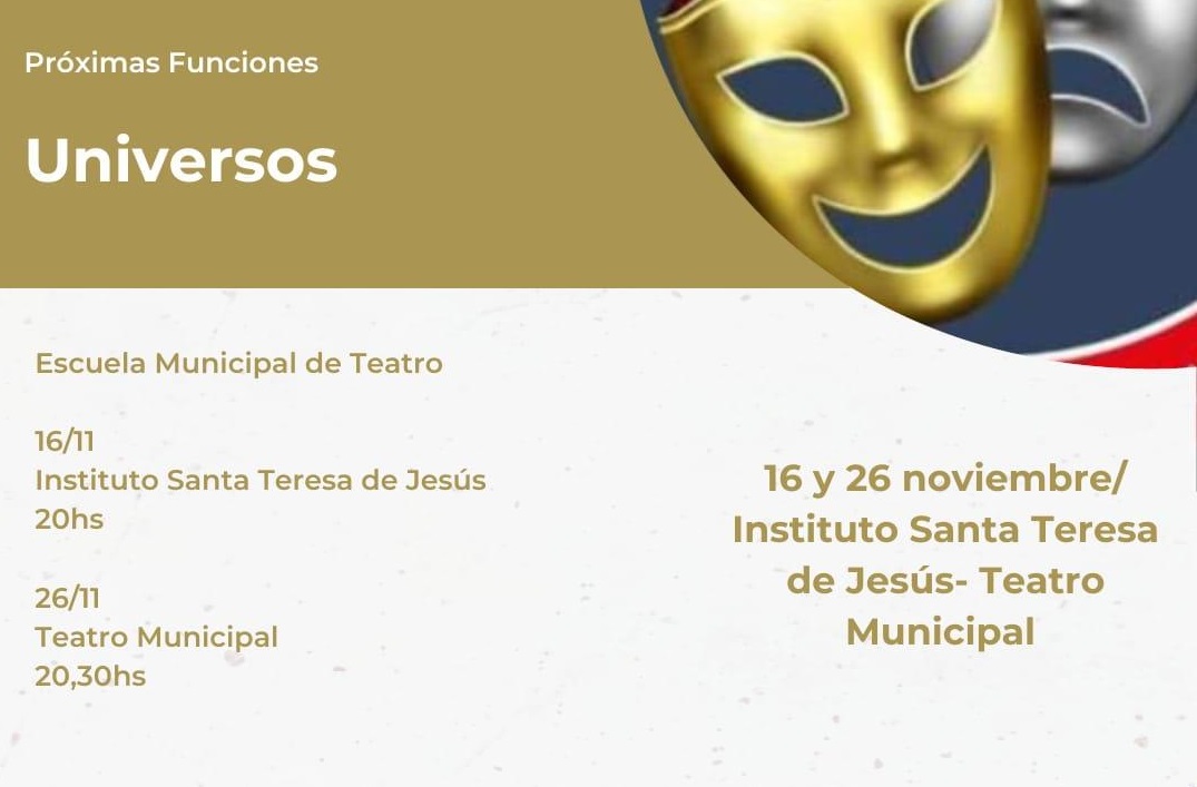 ESCUELA MUNICIPAL DE TEATRO PRESENTARÁ OBRA “UNIVERSO” 