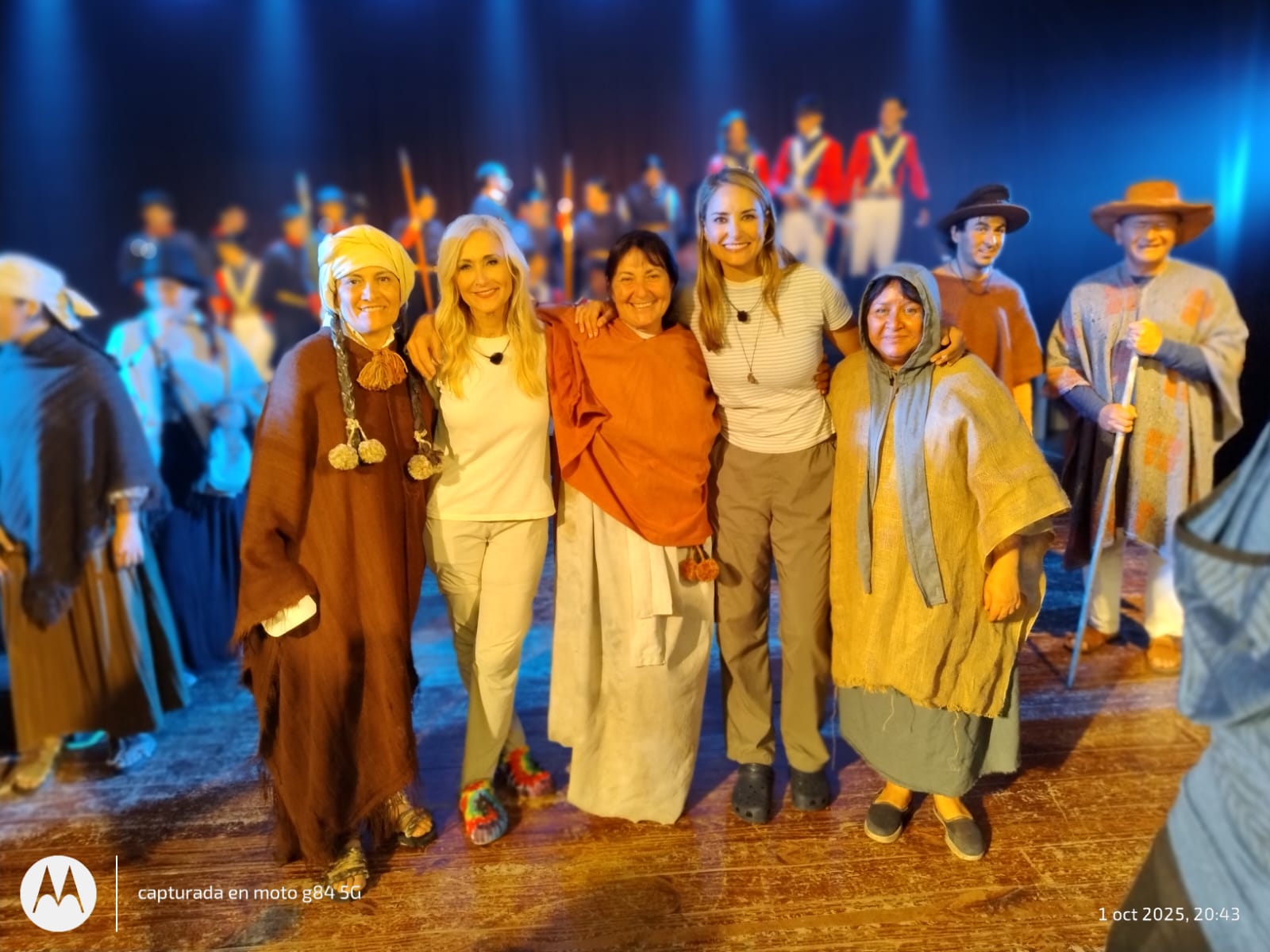 Goya anfitriona de participantes del Reality de la TV española en la 3ª Muestra de Teatro Tomás Mazzanti