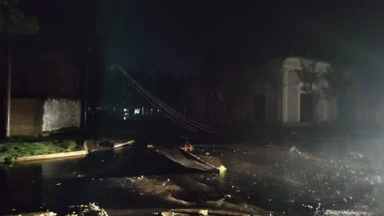 Tras el feroz temporal en Corrientes, algunas localidades no tienen luz ni agua