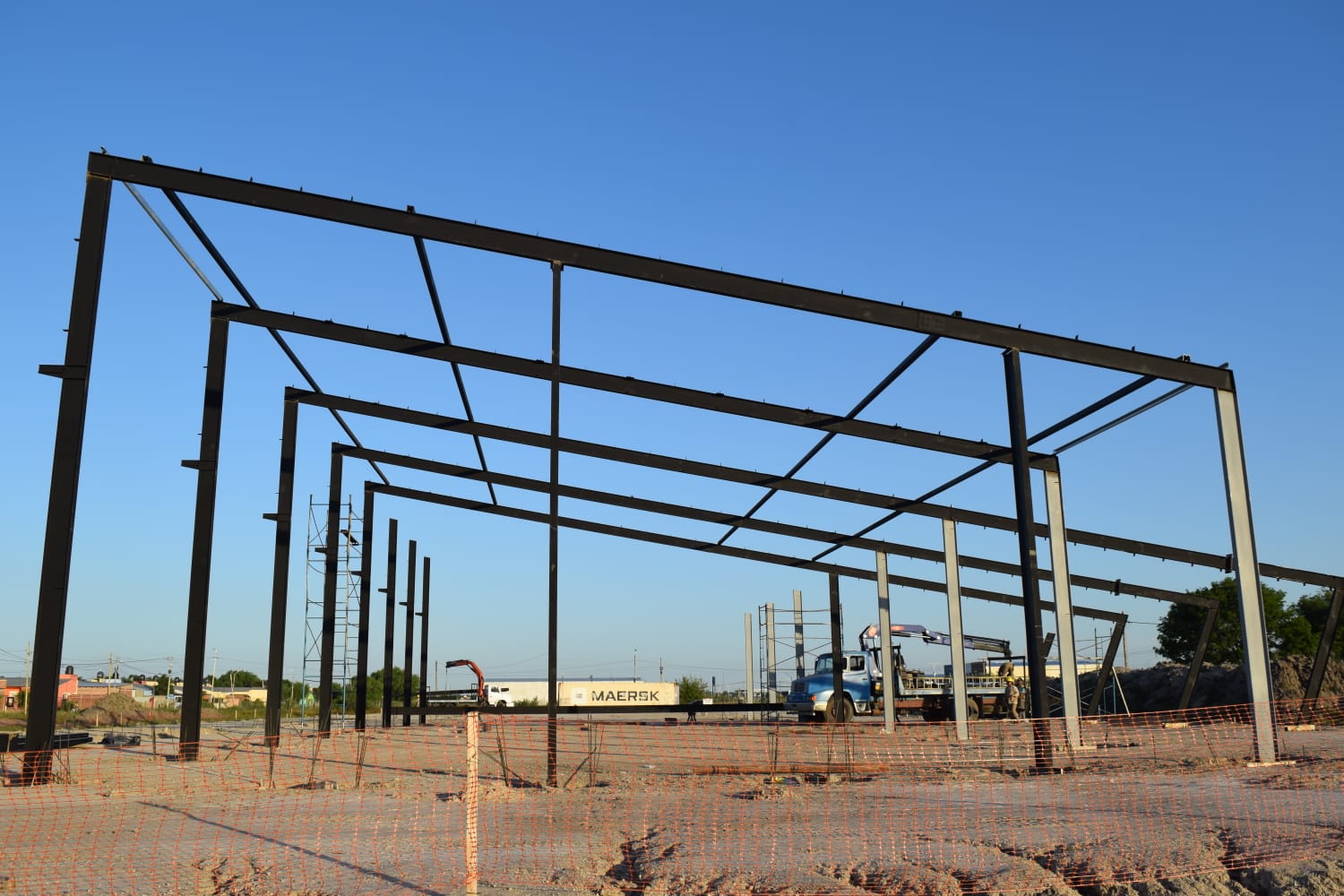 LA NUEVA TERMINAL DE GOYA AVANZA A RITMO CONSTANTE