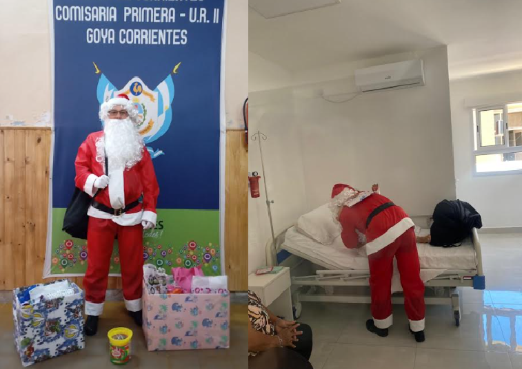 LA COMISARÍA PRIMERA CON ESPÍRITU NAVIDEÑO