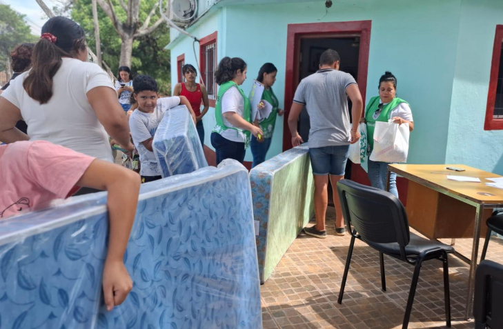 Se brindó asistencia a pobladores de Isla Apipé