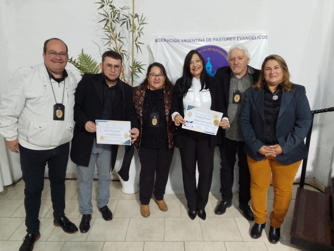 UNCIÓN DEL CAPELLÁN DE LA IGLESIA EVANGÉLICA “PASIÓN POR LAS ALMAS”