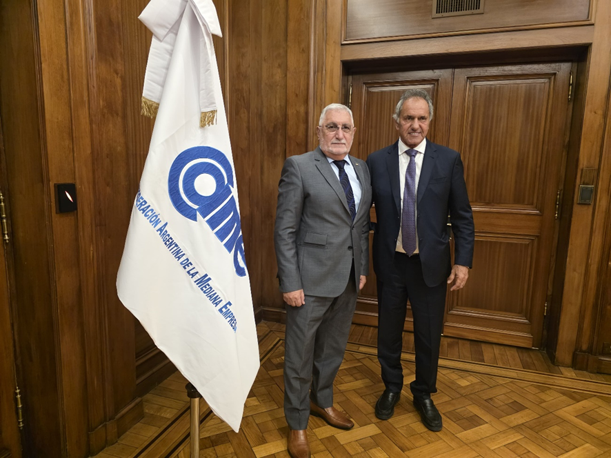 CAME se Reunión con Scioli para potenciar a las pymes del turismo