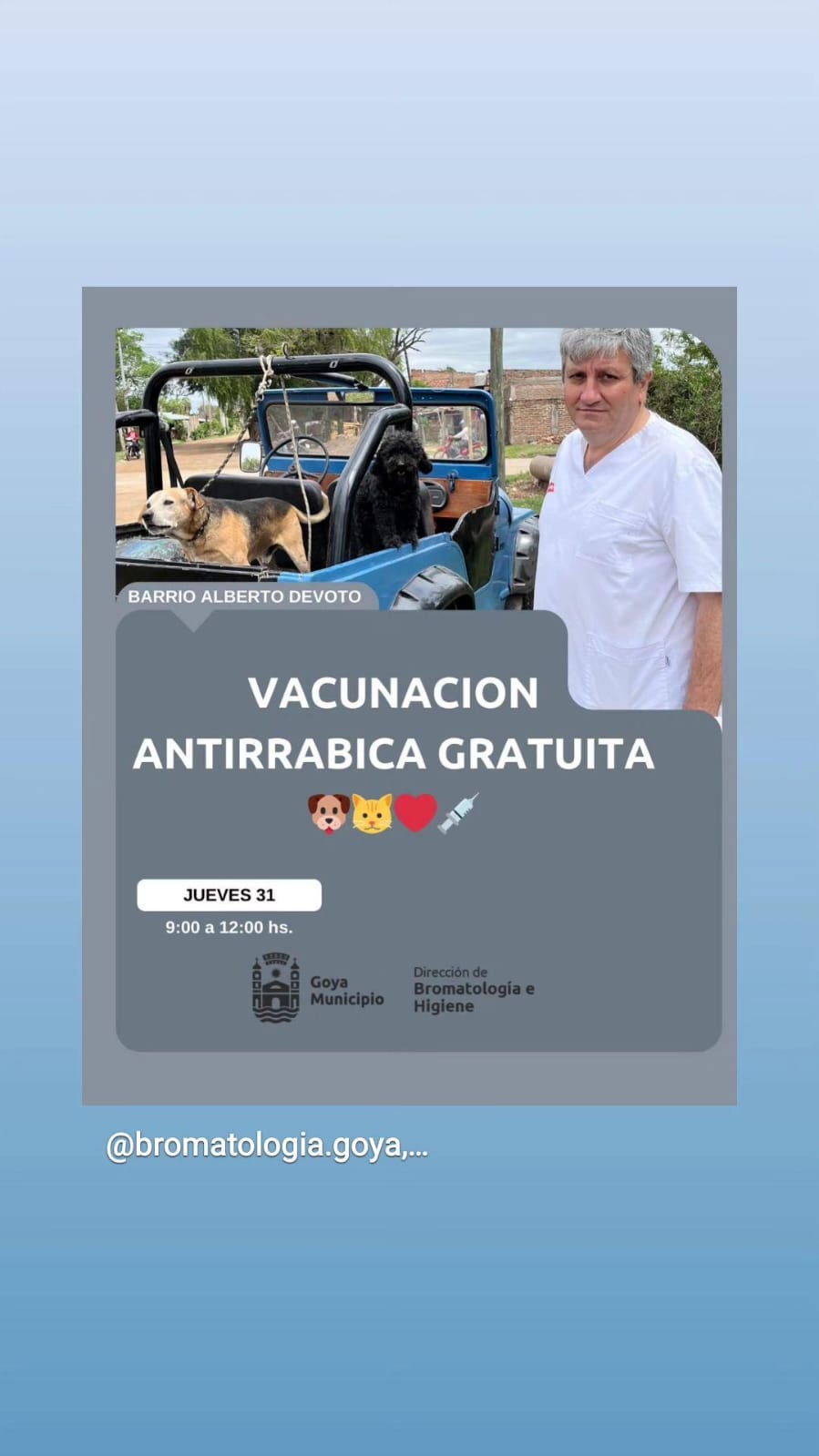VACUNACIÓN ANTIRRÁBICA BARRIO DEVOTO