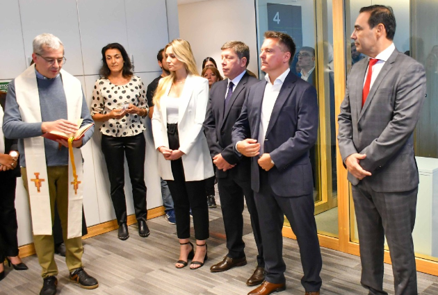 Valdés inauguró las nuevas oficinas de la Dirección de Catastro