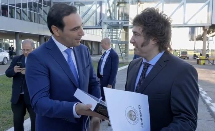 Valdés respaldó a Milei: "El rumbo económico es el correcto"