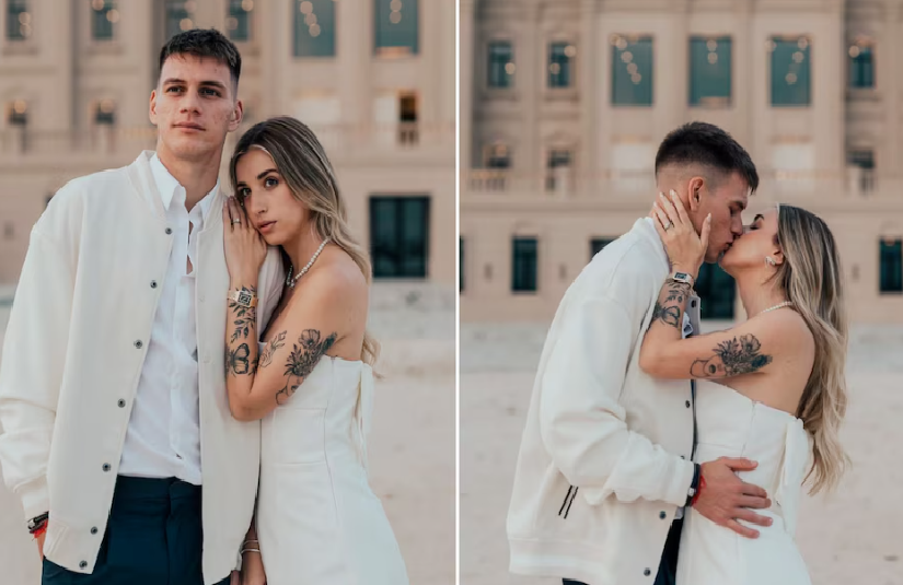 SE CASÓ EL GOYANO KEVIN ZENON, JUGADOR DE BOCA JUNIORS