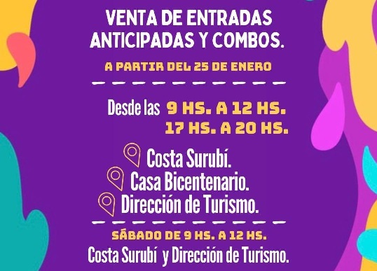 venta entradas corsos 2023