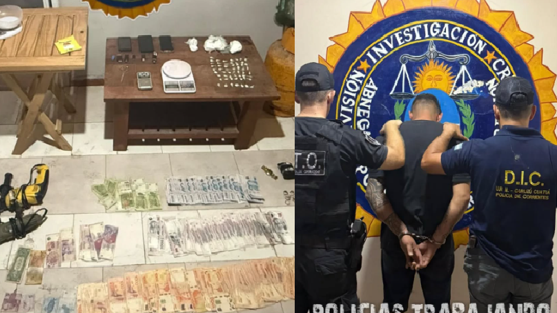 CURUZÚ CUATIÁ: DESBARATAN UN “KIOSCO” DE DROGA Y SECUESTRAN COCAÍNA POR $10 MILLONES