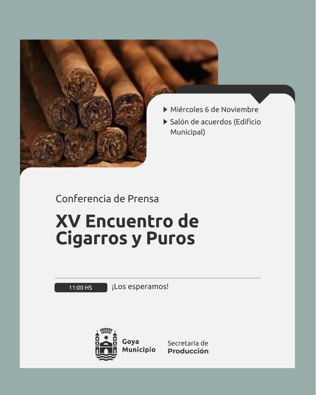 CONFERENCIA DE PRENSA: XV ENCUENTRO DE CIGARROS Y PUROS
