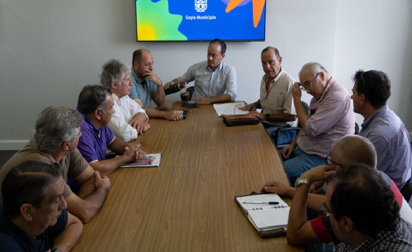 COMUPE y el Intendente Municipal participaron de una reunión de planificación de la Expo Goya 2026