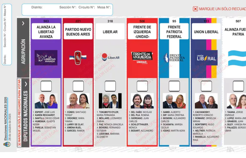 Boleta Única de Papel: cómo se cuentan los votos en blanco, nulos e impugnados 