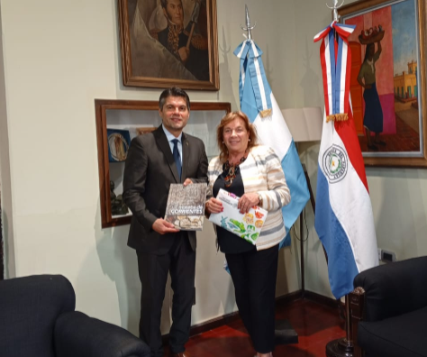Reunión con el Cónsul de Paraguay y diálogo sobre una agenda conjunta