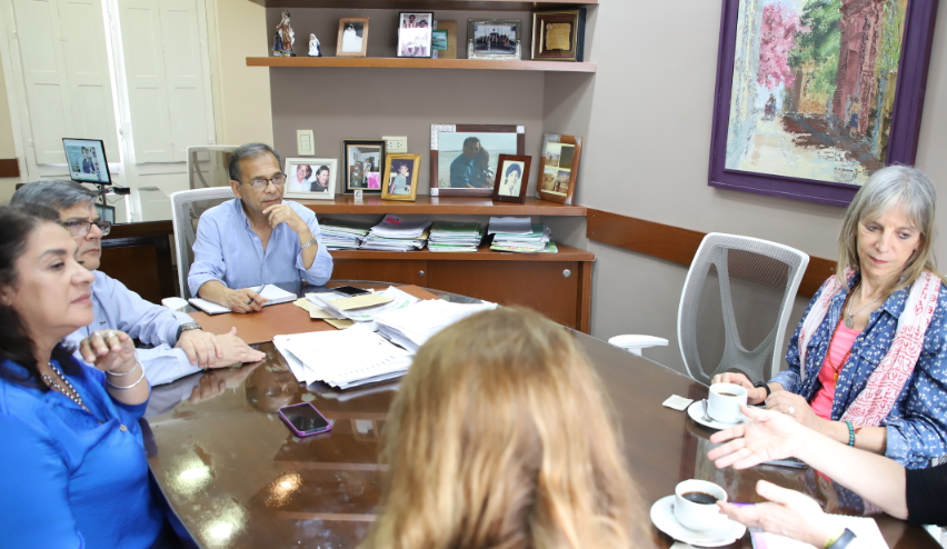 Cardozo recibió a referentes de Salud Perinatal de Nación
