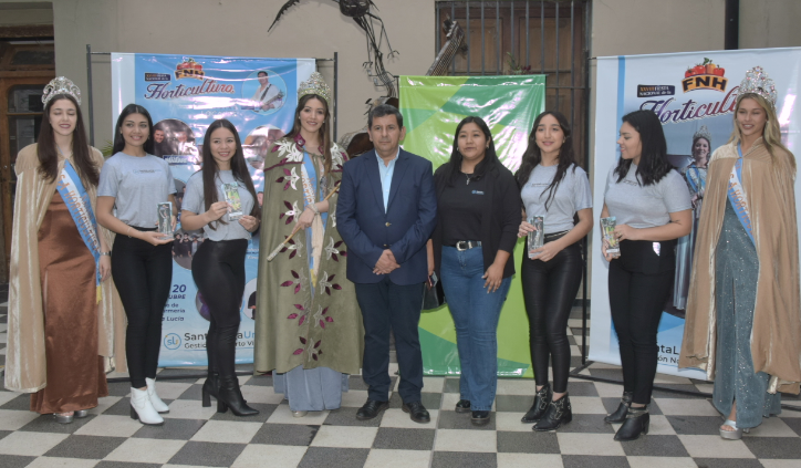 Presentación de la XXVIII Fiesta Nacional de la Horticultura en Santa Lucía