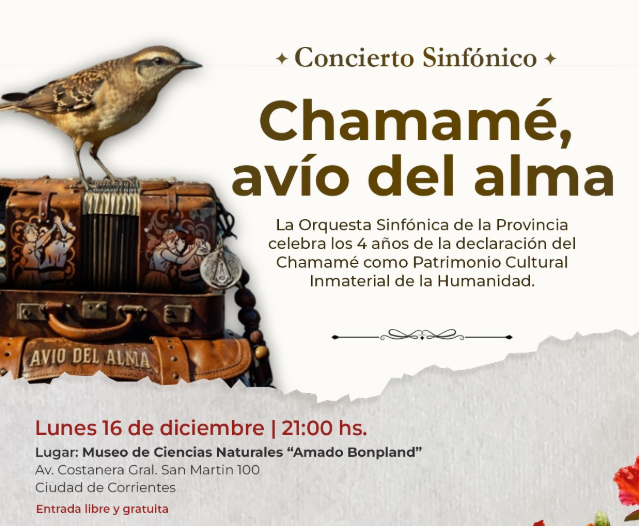 Concierto por los 4 años de la declaración del Chamamé como Patrimonio de la Humanidad